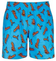 Детские плавки Puma Swim Boys Club House Mid Shorts 1P Blue/Orange, s.152