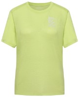 Женская футболка Jack Wolfskin Vonnan Graphic T W Expore Cool Matcha, s.M
