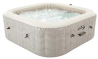 Spa-Jacuzzi gonflabilă Intex Chevron Deluxe Square Bubble (28446)