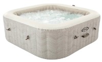 Spa-Jacuzzi gonflabilă Intex Chevron Deluxe Square Bubble (28472)