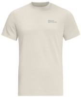 Tricou bărbătesc Jack Wolfskin Essential T M Cotton White, s.XXL