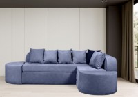 Canapea fără ramă Edka Jupiter 210x280x50 M23 Blue Indigo