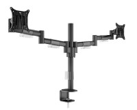 Кронштейн для монитора Multibrackets M VESA Deskmount Officeline Dual Black