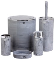 Набор для WC Okyanus Square Marmle 513 Marble/Chrome