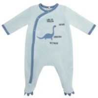 Salopetă-slip pentru copii Premaman Blue Dinos 1 months (PCI6X4-BLC-01M)