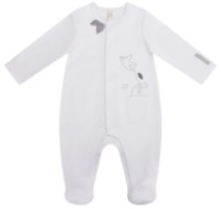 Salopetă-slip pentru copii Premaman Pasari 0 month (PCI729-BLA-NAI)