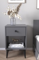 Noptieră Remaks Zambak 1 C Anthracite