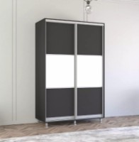 Шкаф-купе Mobildor-Lux Aron-P 130x230 Anthracite/White (aronp2803) K