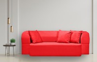 Canapea fără ramă Edka Meteor 180x120x32 M11 Red