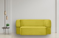 Canapea fără ramă Edka Meteor 180x120x40 P12 Olive Green