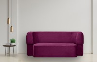 Бескаркасный диван Edka Meteor 180x140x40 M10 Dark Purple