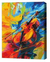 Картина по номерам Brushme  Симфония цветов (BS54035FC)