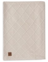 Плед Jollein Check Knit Oatmeal/Teddy Fleece 75x100 (517-511-68040)