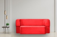 Canapea fără ramă Edka Meteor 180x140x40 M11 Red