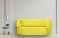 Бескаркасный диван Edka Meteor 200x160x40 M13 Sunny Yellow