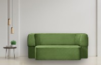 Бескаркасный диван Edka Meteor 180x140x40 M35 Dark Green