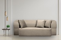 Canapea fără ramă Edka Meteor 200x120x32 M5 Grey Brown