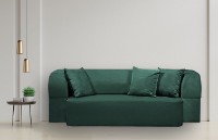 Бескаркасный диван Edka Meteor 200x160x32 P15 Green Emerald