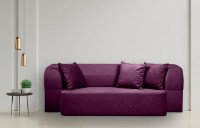 Canapea fara rama Edka Meteor 180x120x32 M10 Violet Inchis