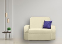 Бескаркасное раскладное кресло Edka Terra 3in1 120x200x30 M2 Cream