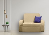 Бескаркасное раскладное кресло Edka Terra 3in1 120x200x30 M42 Light Brown