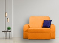 Fotoliu extensibil Edka Terra 3in1 120x200x30 P14 Orange Mandarin