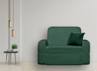 Бескаркасное раскладное кресло Edka Terra 3in1 120x200x30 P15 Green Emerald