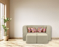 Canapea fără ramă Edka Vega 160x200x40 M22 Mocha