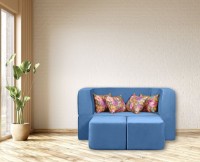 Canapea fără ramă Edka Vega 160x200x40 M33 Blue Aquamarine