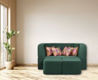 Бескаркасный диван Edka Vega 160x200x40 P15 Green Emerald