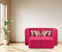 Бескаркасный диван Edka Vega 160x200x40 P17 Pink Raspberry