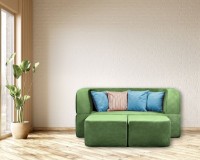 Canapea fără ramă Edka Vega 180x200x40 M27 Green