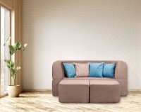 Canapea fără ramă Edka Vega 180x200x40 M5 Grey Brown