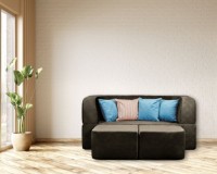 Canapea fără ramă Edka Vega 180x200x40 M8 Dark Brown