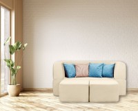 Canapea fără ramă Edka Vega 180x200x40 P1 White