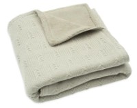 Одеяло для малышей Jollein Grain Knit Olive Green/Velvet 75x100 (517-511-67050)