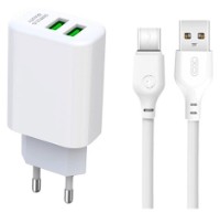 Încărcător XO L85C with Type-C White