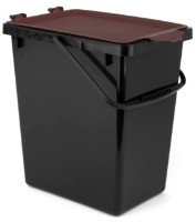 Урна PPH Chadex 11L Black/Brown