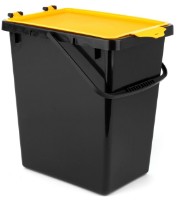Урна PPH Chadex 11L Black/Yellow