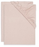 Детская простынь Jollein Jersey Wild Rose 120x60cm 2pcs (2511-507-67069)