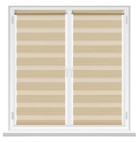 Рулонные шторы Msrolls Day Night Line 601/6 Gold 0.50x1.70m