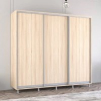 Dulap cu uşi glisante Mobildor-Lux Aron 250x240 Oak Sonoma (aron3743)