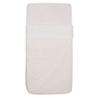 Cearșaf pentru copii Jollein Slub Ivory 120x150cm (008-524-68016)