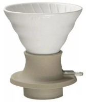 Cafetieră Hario Ceramic Immersion Dripper Switch Jasmine White (SSDC-02-JAW)