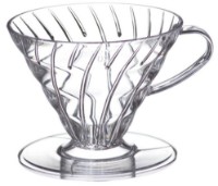Cafetieră Hario V60 Coffee Dripper 02 Clear (VDR-02-T)