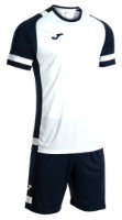 Costum sportiv pentru copii Joma 104285.203 White/Navy Blue, s.XS