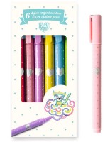 Set carioci Djeco 6 Colors (DD03798)