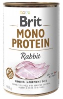 Влажный корм для собак Brit Mono Protein Rabbit 400g