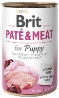 Влажный корм для собак Brit Pate & Meat Chicken & Turkey Puppy 400g
