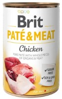 Влажный корм для собак Brit Pate & Meat Chicken 400g
